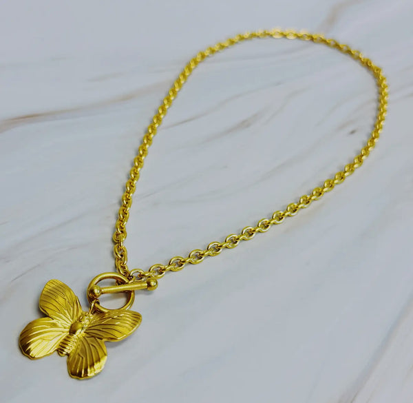Butterfly necklace