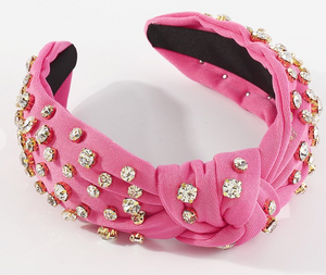 Rosy bling headband