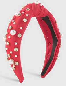 Red Bling headband