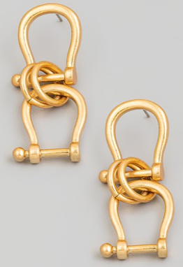 Ladder chain earring