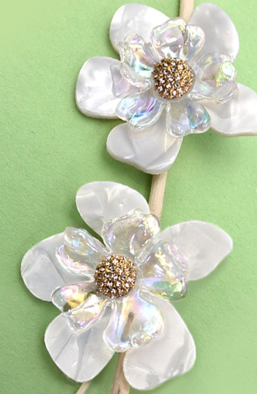 Flower earring