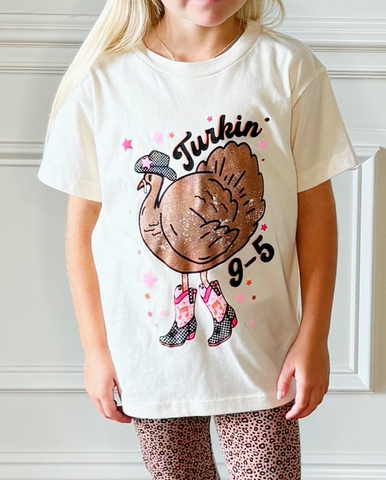 Turkin 9-5 child tee