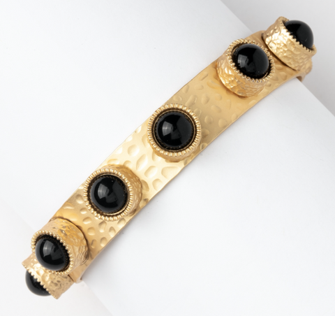 Embellished black cuff cutie