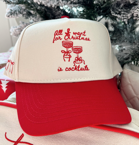 All I want for Christmas trucker hat