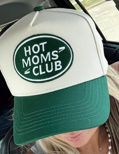 Hot moms club trucker hat