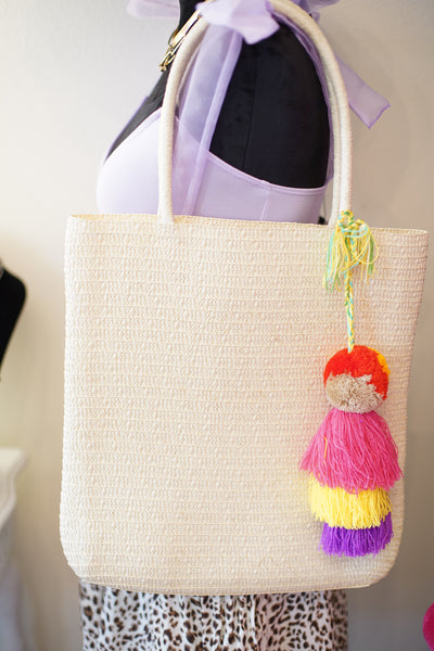 All The Things Straw Bag