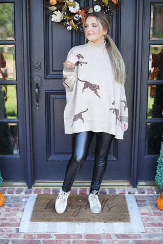 Roam around oatmeal sweater