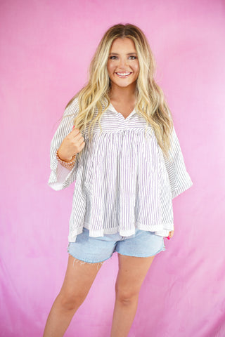 Ennis Stripe Top